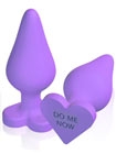 Naughty Candy Heart Purple