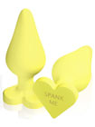 Naughty Candy Heart Yellow