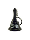 Keychain Bell Coffee